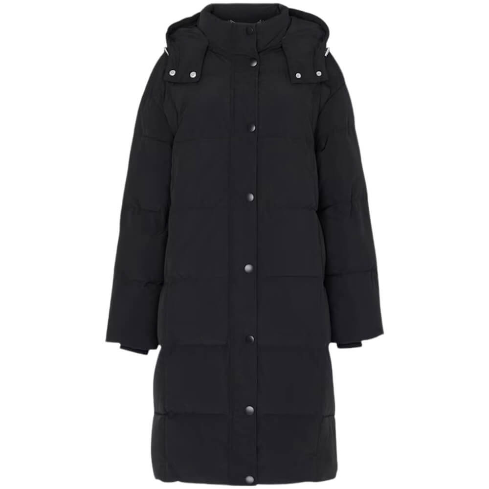 Whistles Black Una Puffa Coat